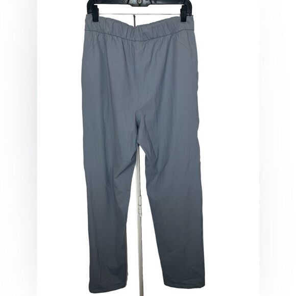 Lululemon Rhino Gray Keep Moving High Rise Luxtreme Full Length Pants Size 10 - Picture 3 of 12